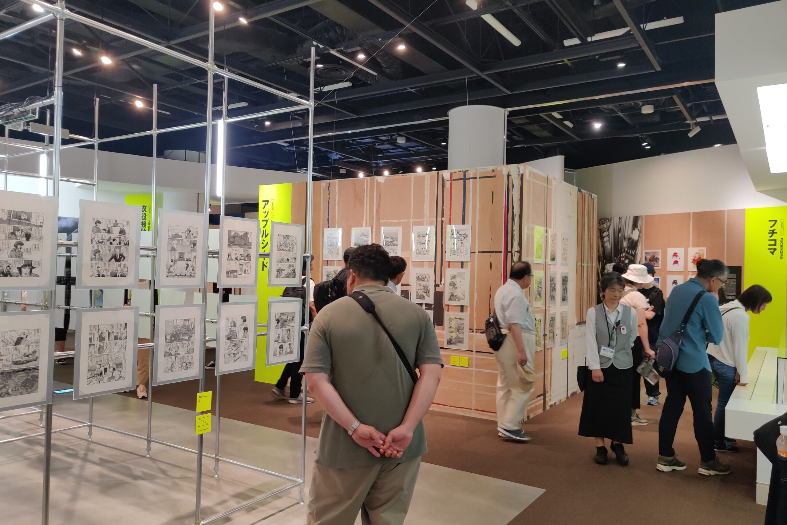 「士郎正宗の世界展」展示